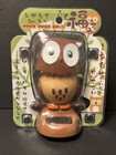 Solar Powered Dancing Toy New Brown Owl With Branch