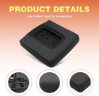 Front Seat Center Console Armrest Lid Compatible With Silverado Sierra 2014-2020