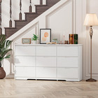 9 Drawer White Dresser For Bedroom With Deep Drawers  Large Dressers   Chest Of 