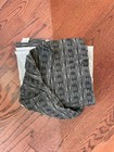 King Size Dust Ruffle Bed Skirt  New unused  Subtle Black grey  14 Inch Drop