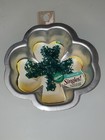 Wilton Shamrock St Patricks Day Lucky Singles Mini Treat Cake Pan Mold 2105-1140