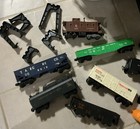 Vintage Lionel O Gauge Train Cars   Engine For Parts Or Repair Lot As Is