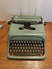 Vntg 1952 Olivetti Underwood Studio 44 Manual Typewriter W  Case Barcelona Spain
