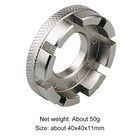 Bicycle Spoke Wrench Hard Steel 8 Way Bike Rim Truing Tool Adjust Wheel Spokes