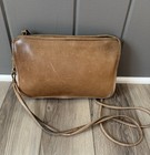 Vintage Coach  Basic Bag  Brown tan Made In New York Double Strap 70s 80s