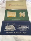 Vtg Lot Of Bank Moneydeposit Bags Tuscaloosa Al Ormond Bch  Fl Columbia Mo