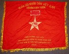 Hero Of The Armed Forces - 1969 Military Region 4 - Viet Cong Flag - Vietnam War