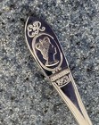 1953 Queen Elizabeth Ii Coronation British Royal Family Souvenir 5  Spoon nickel