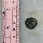 Genuine Ancient Central Asian Kushan Empire Bronze Buddha Coin In Good Condition