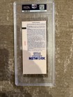 Pearl Jam Full Ticket Stub June 24th 1995 Golden Gate Park   Rare  Psa 9        