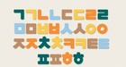 Magnetic Korean Alphabet Hangul Letters Puzzle 41pcs Learning Kids Fridge Toy