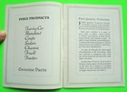 Original Ca 1917 Ford Full Line Dlx 16-pg Catalog Brochure Cars Trucks Tractor
