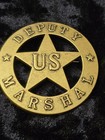 Deputy  Us Marshall Vintage Badge Replica   Free Shipping 