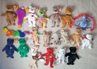 20 Vtg Ty Beanie Babies 1993-2000 All W  Tags Rare Princess Garcia Peace End Y2k