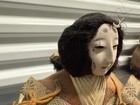 Antique Gofun Meiji Period  1868-1912  Hina Japanese Empress Dolls