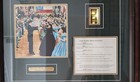 Gone With The Wind Framed Film Cell Lithograph Lot Coa Recollections Lightpost