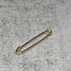 Large Gold Tone Safety Pin Brooch 2 Inch Brooch1 20th Gf