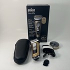 Braun Series 9 Pro 9419s Gold Electric Shaver Wet dry   Stand  Case New Open Box