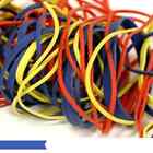 Rubber Bands Multi-purpose Crafts Multi-color    Size Long Lasting Elasticity
