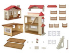 Calico Critters  cc2079 Red Roof Country Home - Secret Attic Playroom New 