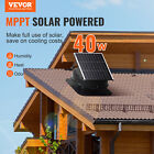 Solar Attic Fan Solar Roof Exhaust Fan 40 W 1230 Cfm With Remote Control