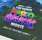 The Super Mario Galaxy Movie 11x17 Embossed Poster Print Xfinity Exclusive Promo