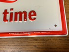 Vintage 1981 Original Miller High Life Beer Metal Sign 16  X 10  Miller Time Usa