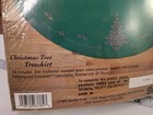 Bucilla Colorpoint Paint Stitching Christmas Tree Skirt Kit 