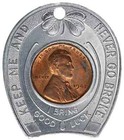 1947 P Encased Wheat Cent - My Luck Penny