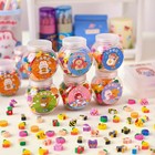 50pcs Cute Rubber Eraser Creative Animal Fruit Pencil Erasers Mini Stationery