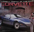 Bally Corvette Pinball Machine Poster Original   Autographed Gomez 36x24 Origina