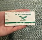 Rare 1990 Philadelphia Eagles Nfc Playoff Game Ticket Stub Vs Washington Redskin