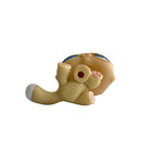 Littlest Pet Shop Toys Bobble Head Persian Cats  521 Yellow Cat With Blue Eyes