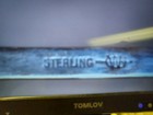 Vtg  1940 s Signed Webster Sterling   Etched Glass Coasters- Set Of 5   Caddy