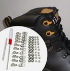 Shoe Lace Hooks With Screwdriver Boot Hooks Lace Fittings For Climbing Shoes H12