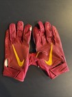 Game Worn Iowa State Football Gloves Nike Large