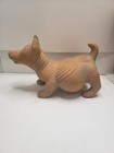 Colima Dog Aztec  South America Tribal Art Clay Terracotta Sculpturehandmade A18