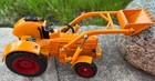 Vintage Asia Elephant Orange Farm Tractor Front Loader Toy 5    Approx  Restore