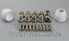 Plasma Electrode Tip Nozzle Shroud Ceramic Cup Miller Apt7000   Otc D7000 22pk