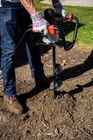 Xtremepowerus 1500w Electric Post Hole Digger Auger Digging With 6  Auger Bit