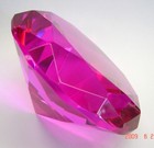80mm Feng Shui Violet Crystal Paperweight