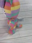 Hello Kitty Sanrio Gund Pastel Striped Rainbow Plush Stuffed Animal 11 Inch