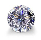 10 ct Natural White Color  Diamond Round Cut Vvs1 D Grade Gdgl Certified D5