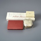 Huge Vintage Sewing 70  Buttons Thread Spools Bernina Accessories W box