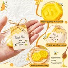 Otuuz 100 Set Honeycomb Soap Baby Shower Party Favors yellow