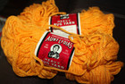 Aunt Lydia s Rug Yarn Lot Color Orange 226 Vintage 2 Skeins Heavy Rug Ab1 