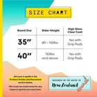  hang Loose  Skimboard  35 Inch  Blue 
