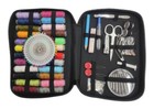 130 Pcs Sewing Bag Travel Home Sewing Set Thread Threader Needle Tape Measure Sc