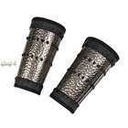 Chinese Style Outdoor Tactical Armor Forged Bracers Wrist Guards Lamellar Armor
