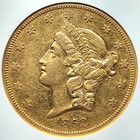 Scarce Gold 1852-o Liberty Head  20 Double Eagle   Ngc Au53